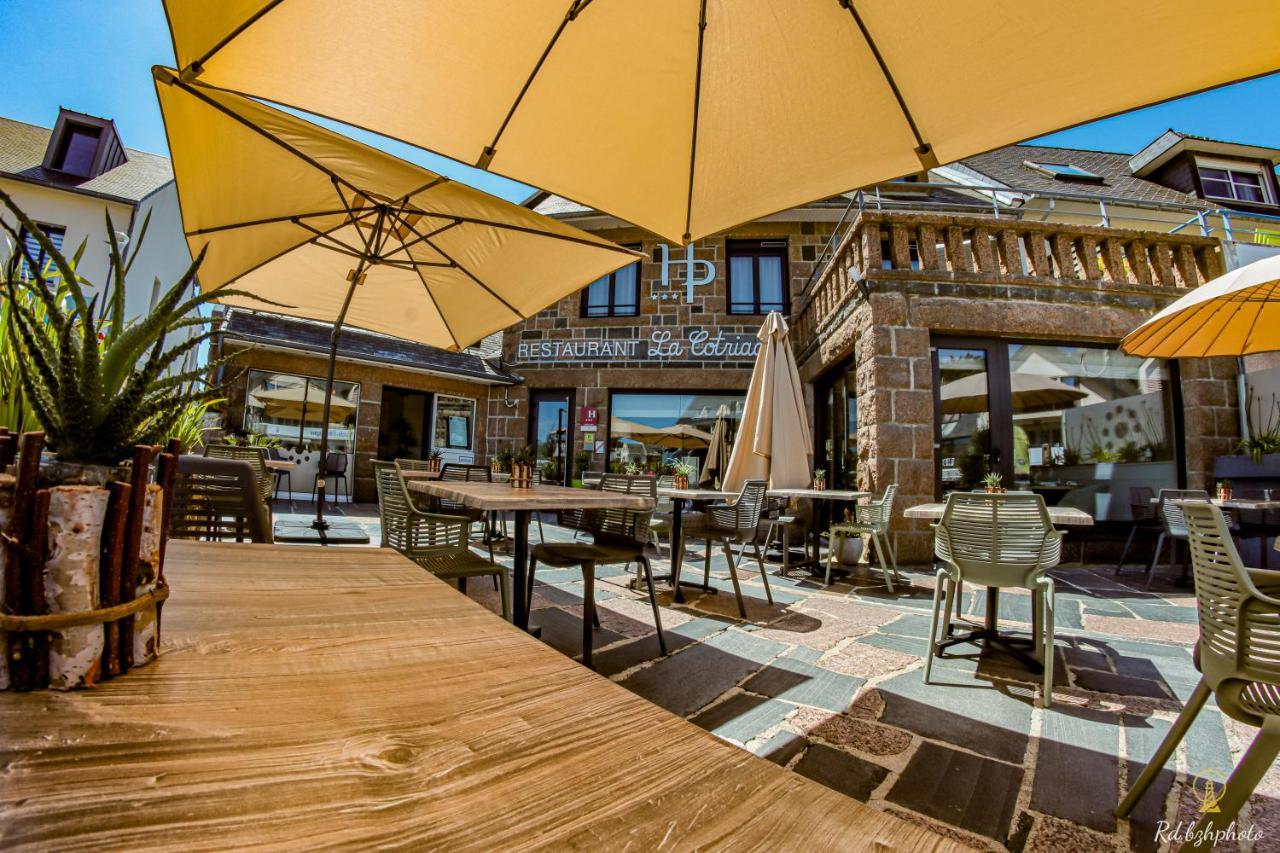Logis Hotel Du Parc Perros-Guirec Exterior foto