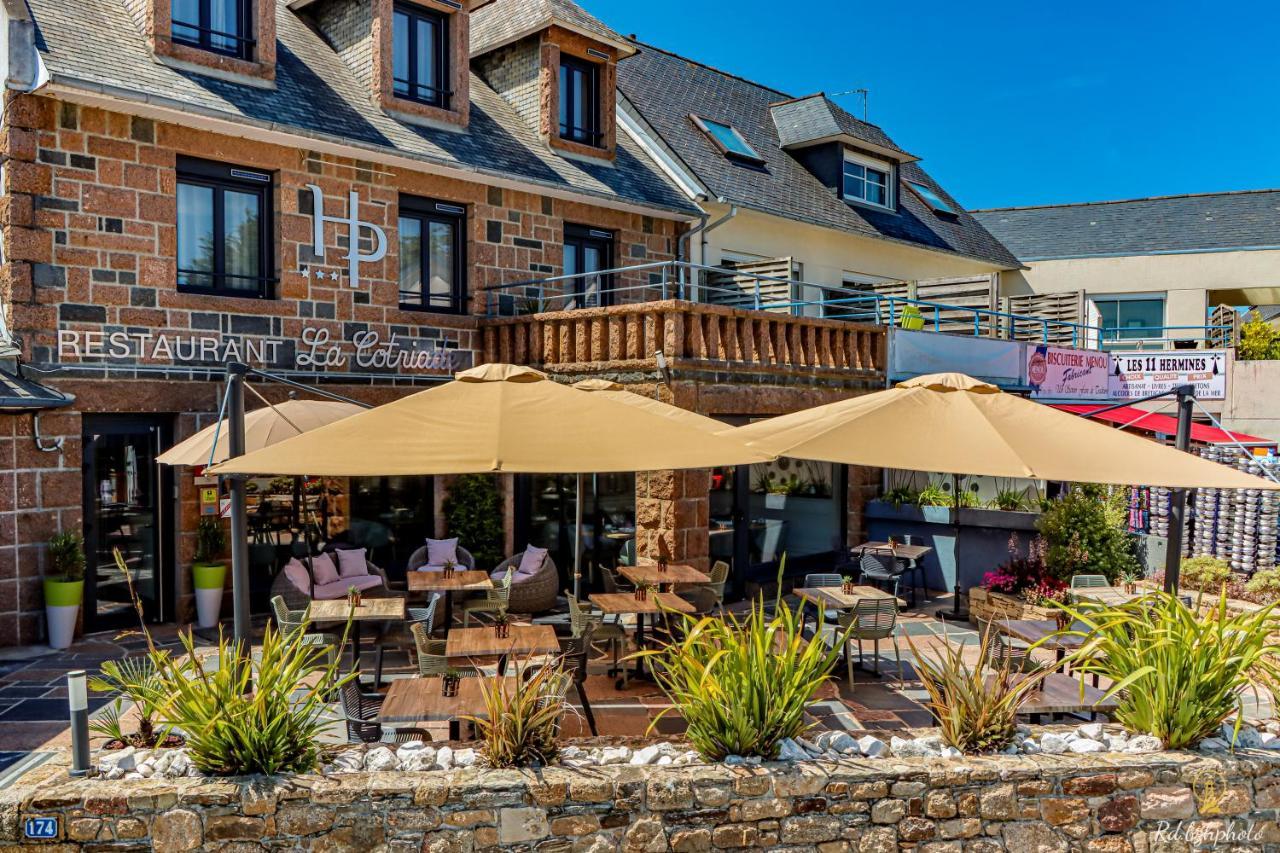 Logis Hotel Du Parc Perros-Guirec Exterior foto